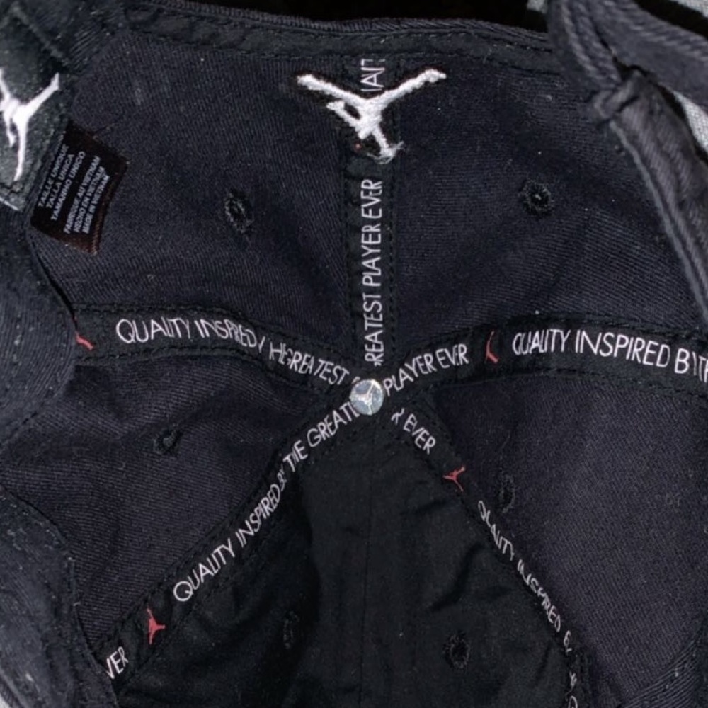 Black Air Jordan Hat